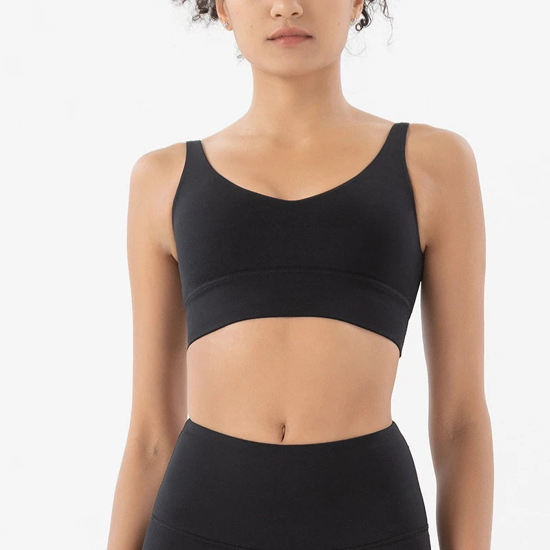 Sexy Breathable Sport Bra - Seamless Comfort for Active Women