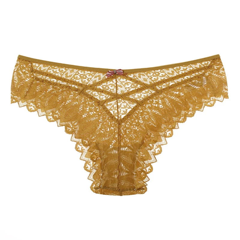 Women's Sexy Fashion Panties Briefs - Hollow Out Design
