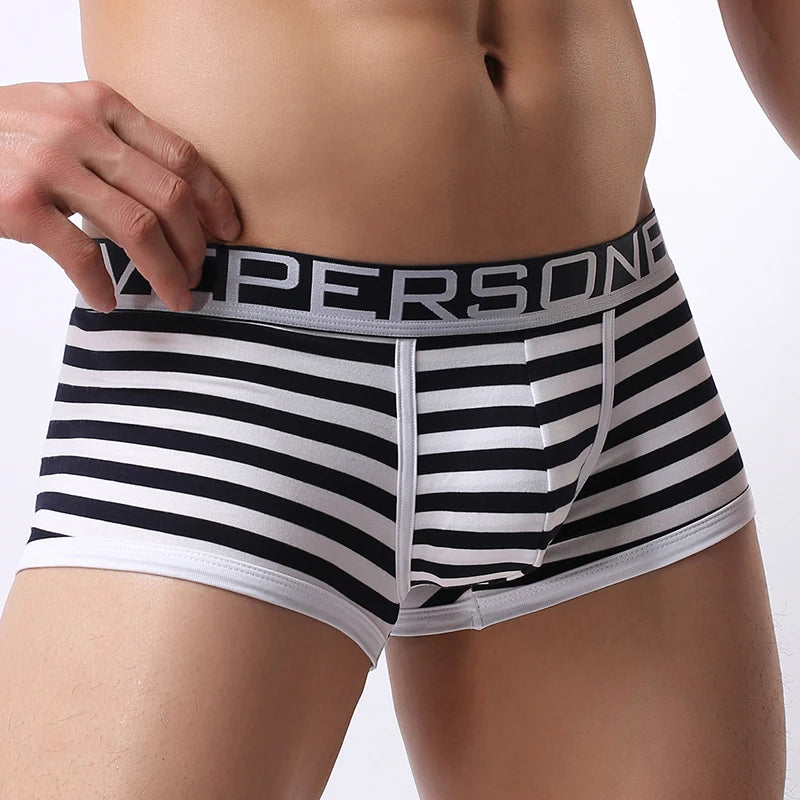 Striped Cotton Underwear - Timeless Classic Design