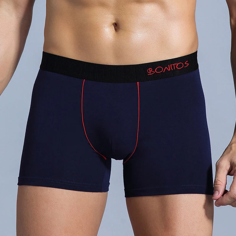 Solid Breathable Cotton Briefs
