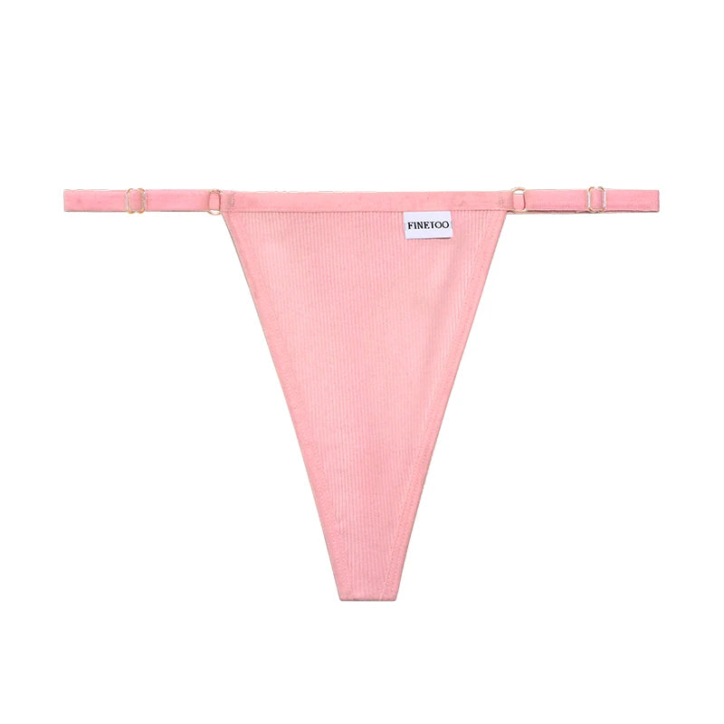 Low Waist T-Back G-String - Ultra-Thin Cotton Comfort