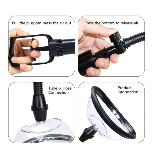 Breast Sucker Intimate Tools for Couples - Medical Silicone