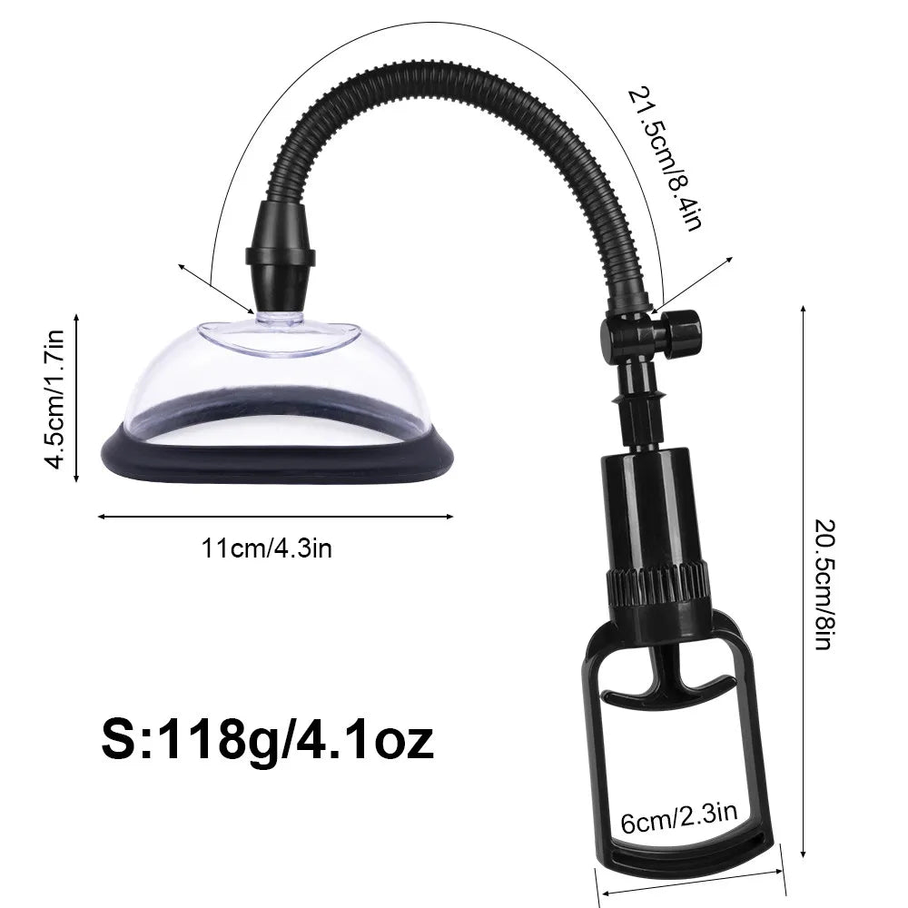 Breast Sucker Intimate Tools for Couples - Medical Silicone