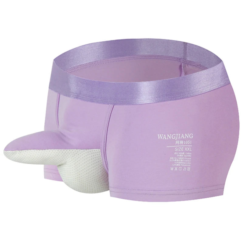 Cotton Open Pouch Briefs - U Convex Comfort Design