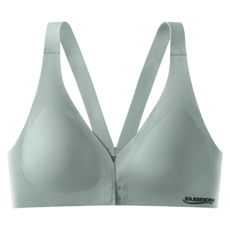 Wireless Front Closure Bra - Seamless Active Comfort