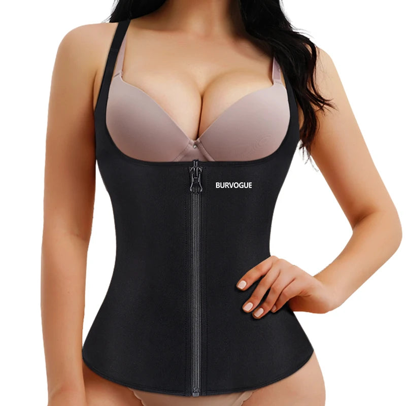 Firm-Control Zipper Waist Trainer