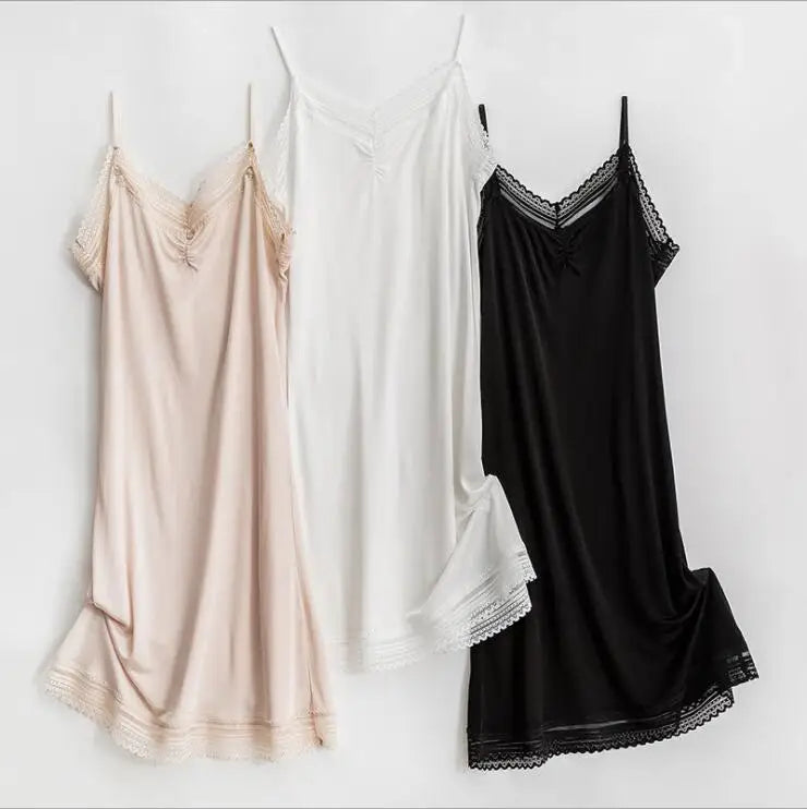 Pure Silk Strap Slip