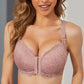 Sexy Front Closure Bra - Wire-Free Push-Up Support