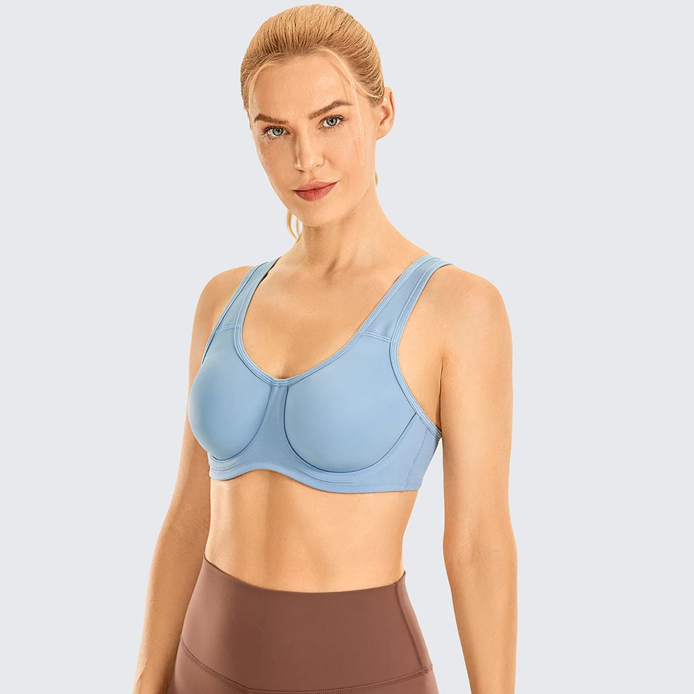 Extended-Size Adjustable Support Bra