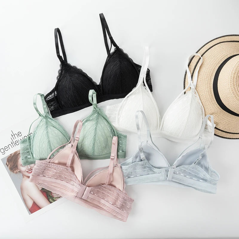 Floral Push Up Bra