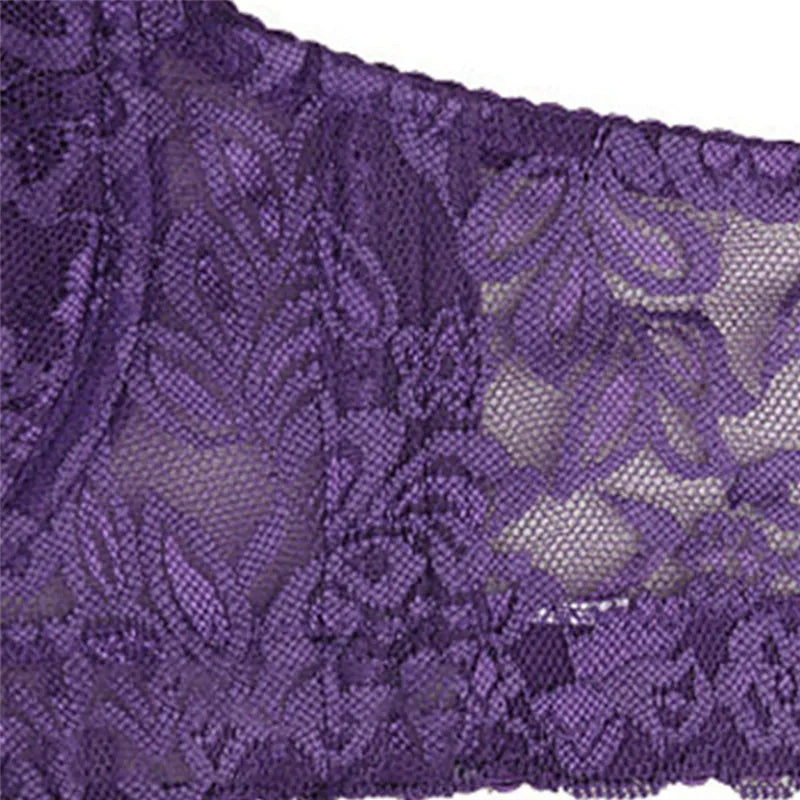 Convertible Embroidered Support Bra