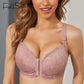Sexy Front Closure Bra - Wire-Free Push-Up Support