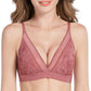 Sexy Adjustable Lace Bralette - Wireless Deep V Comfort