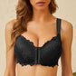 Sexy Front Closure Bra - Wire-Free Push-Up Support