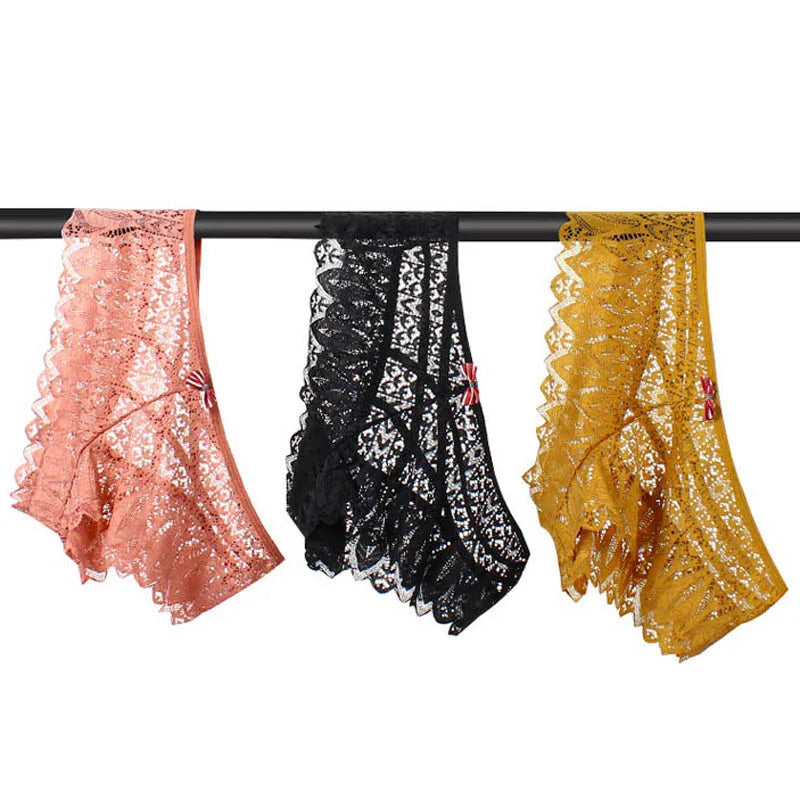 Women's Sexy Fashion Panties Briefs - Hollow Out Design