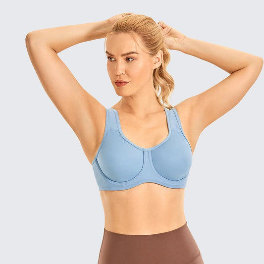 Big Size Sports Bra with Adjustable Strap - Extended Size Support