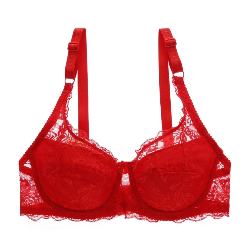 Floral Underwire Support Bra