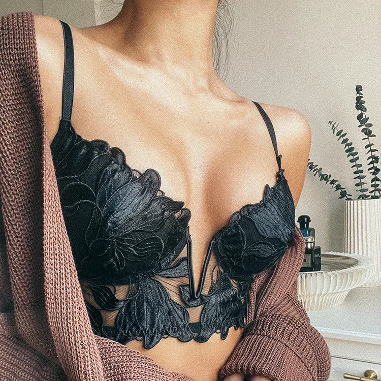 French Lace Push Up Set