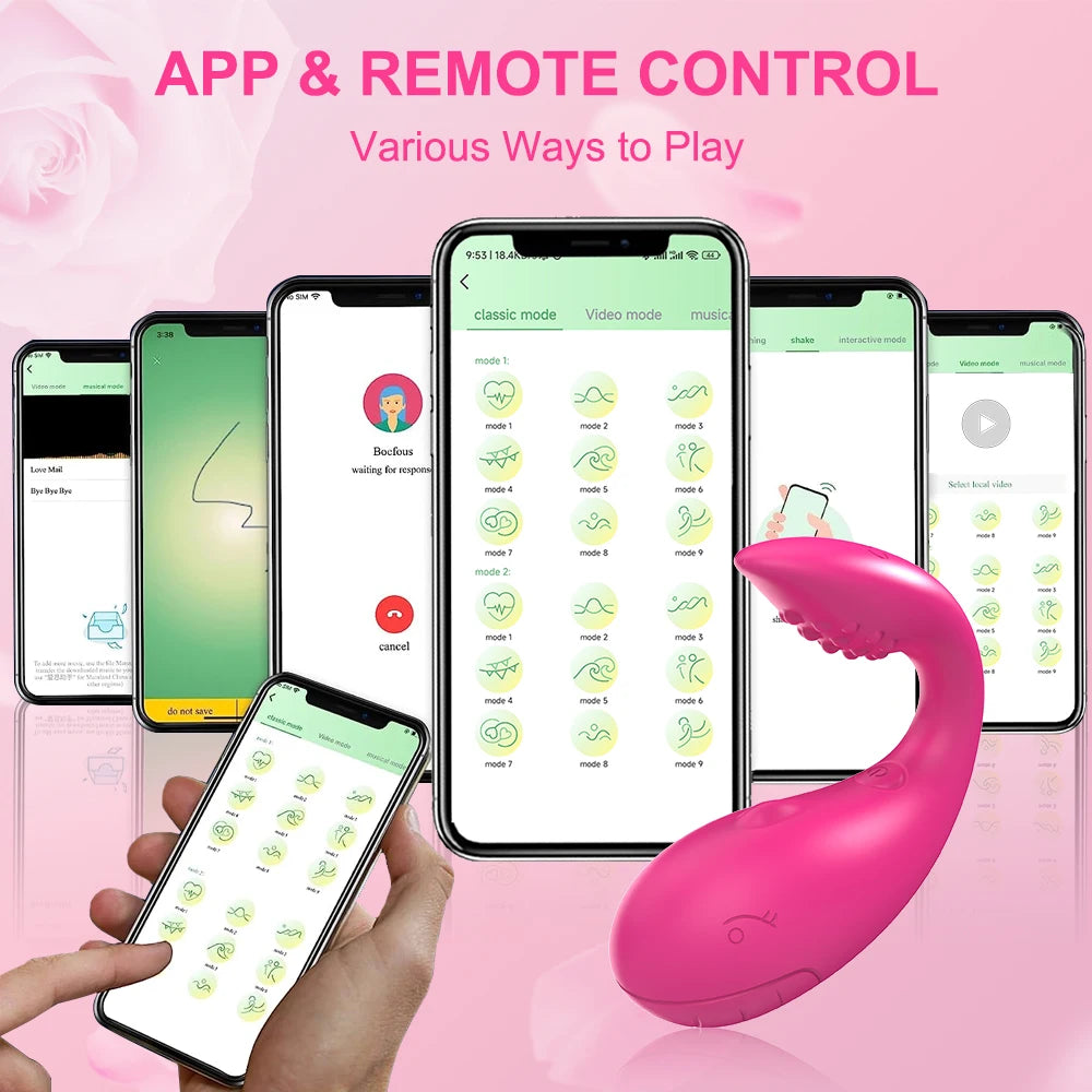 App-Controlled Bluetooth G-Spot Vibrator