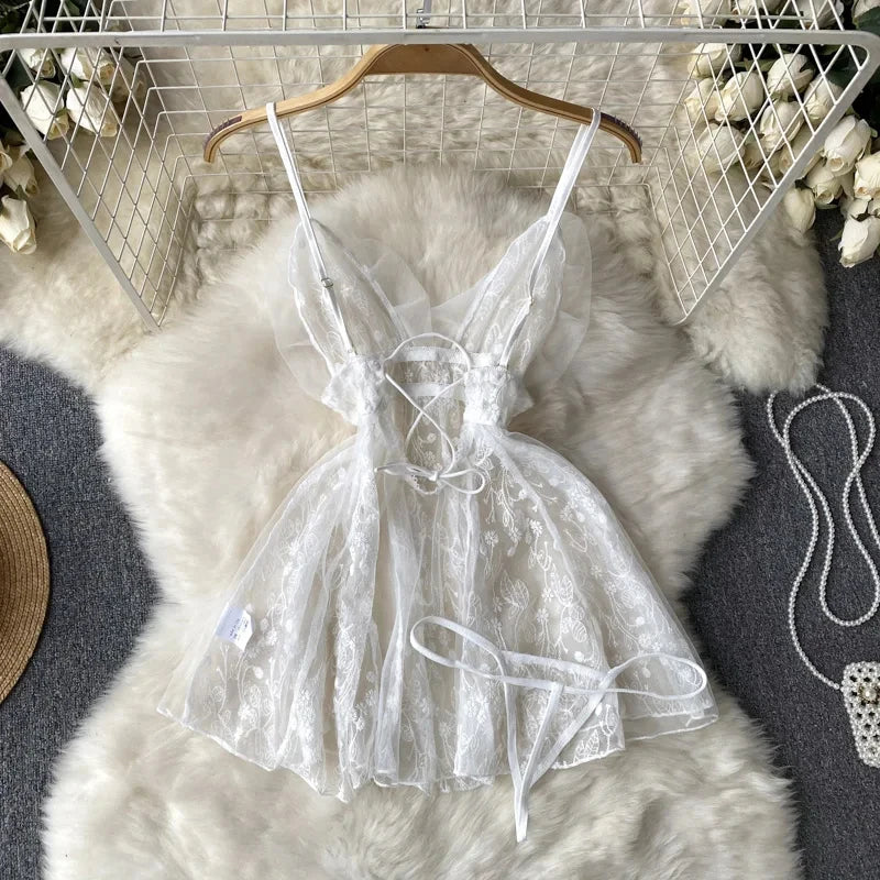 High Waist Lace Bodysuit
