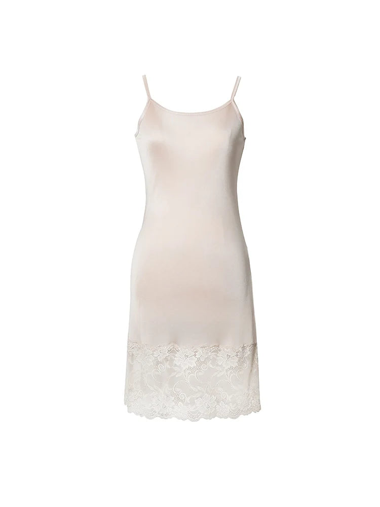 Natural Silk Lace Slip