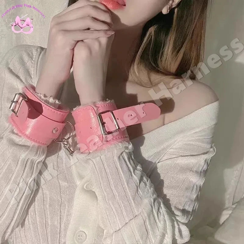 Plush-Lined Adjustable Restraint Cuffs