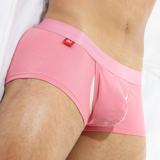 Cotton Open Pouch Briefs - U Convex Comfort Design