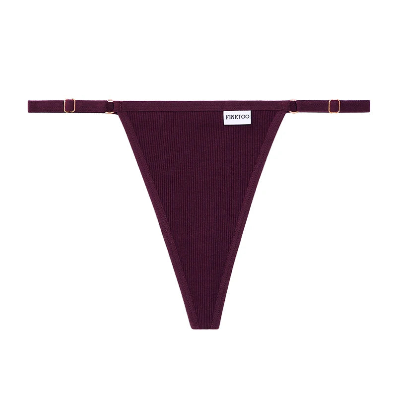 Low Waist T-Back G-String - Ultra-Thin Cotton Comfort