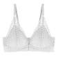 Sexy Lace Wireless Front Closure Bra - Triangle Cup Comfort