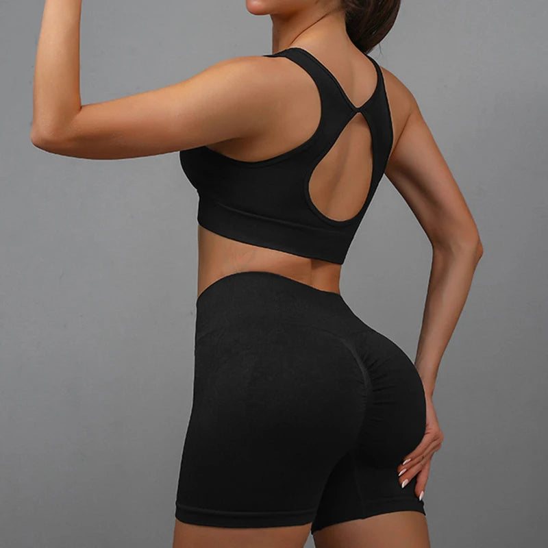 Quick-Dry Seamless Yoga Set