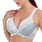 Sexy Floral Lace Bralette - Full Cup Extended Sizes