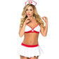 Schoolgirl Babydoll Costume - Playful Role-Play Lingerie