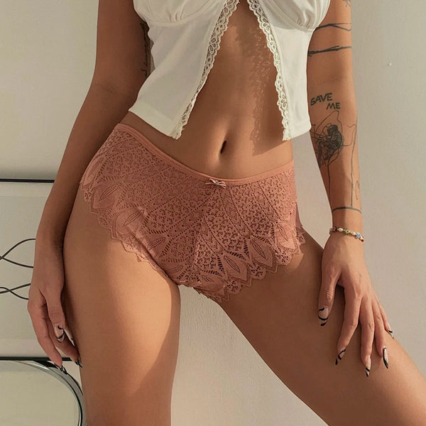 Women's Sexy Fashion Panties Briefs - Hollow Out Design alternate view