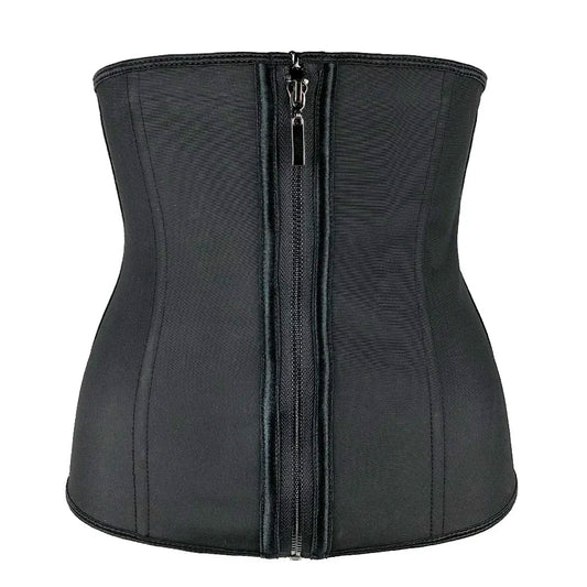 Full Body Shaper with Zipper - 7 Steel Bone Support
