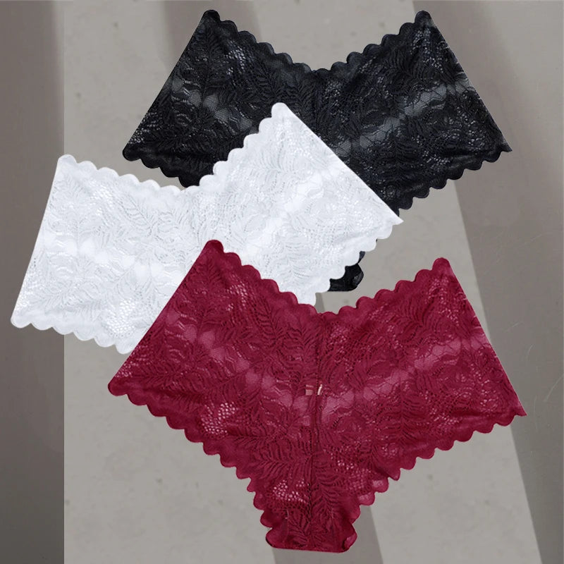 Low Rise Lace Briefs