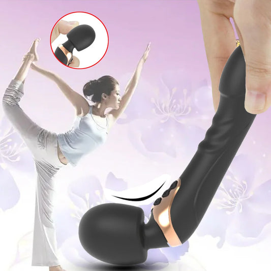 AV Vibrator Realistic Design - Magic Wand Power