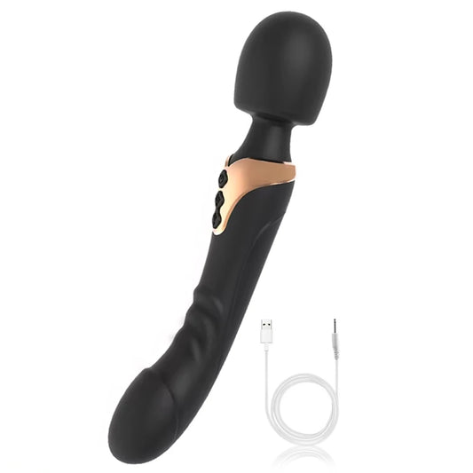 AV Vibrator Realistic Design - Magic Wand Power