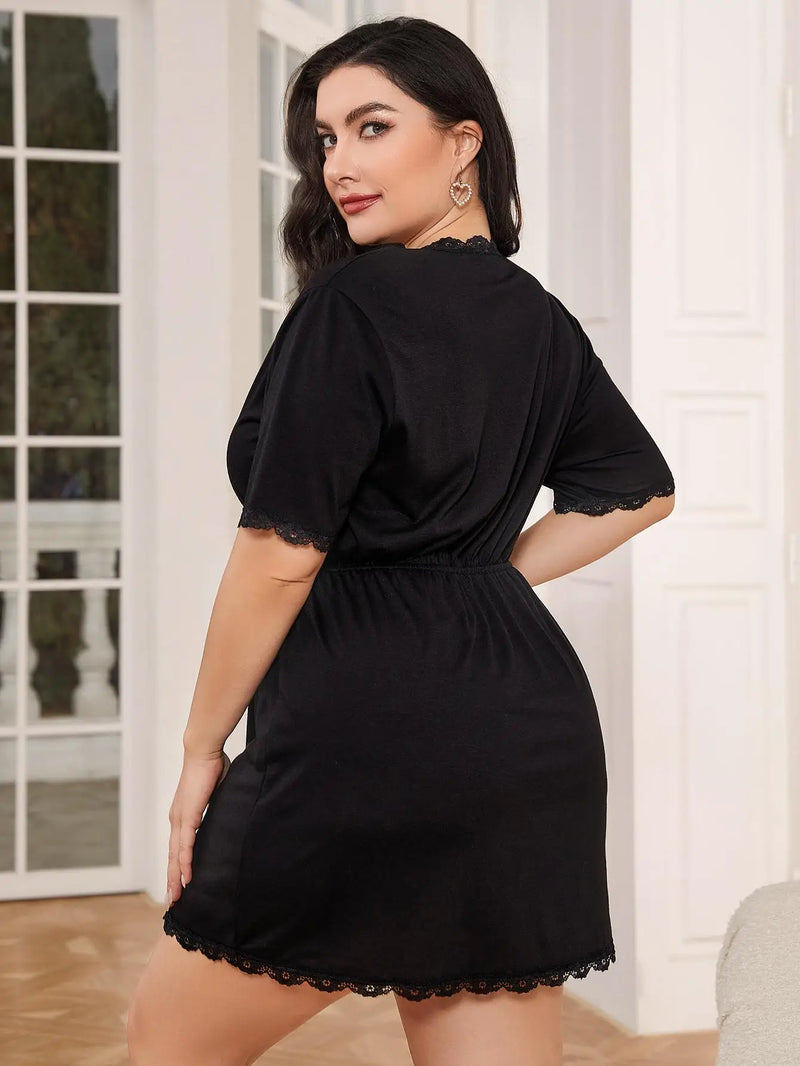 Floral Lace Sleep Dress
