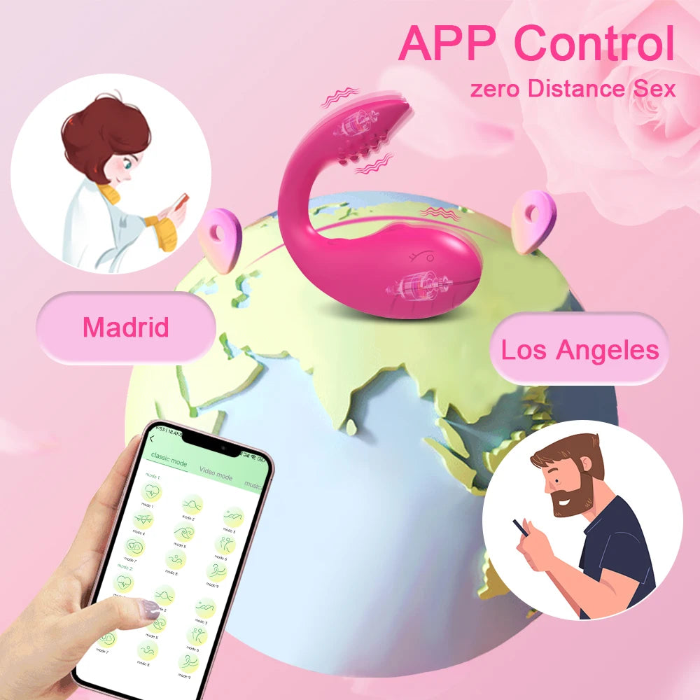 App-Controlled Bluetooth G-Spot Vibrator