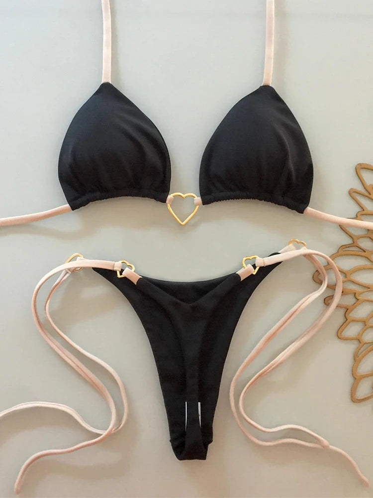 Strappy Low Waist Bikini