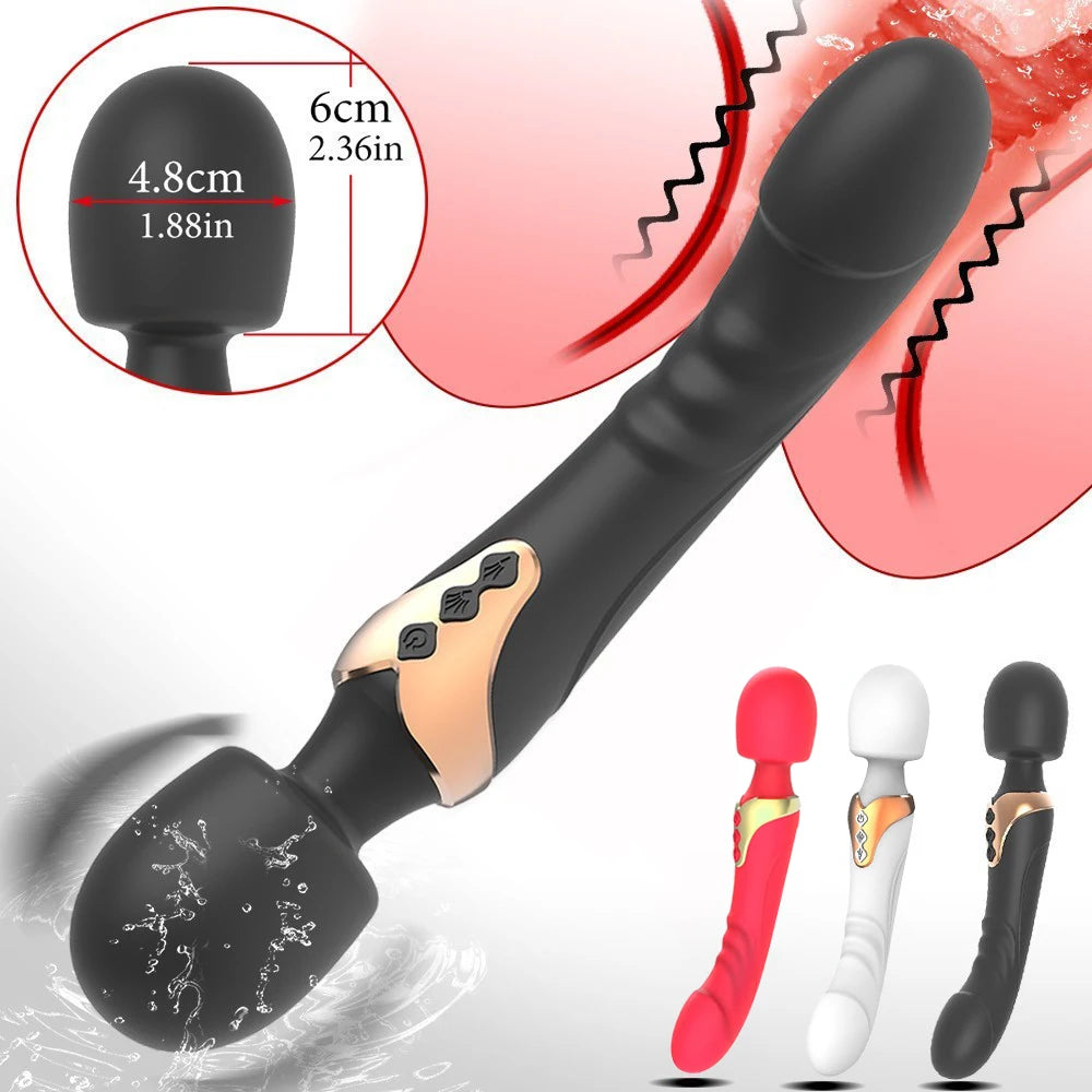 Waterproof Silicone Magic Wand