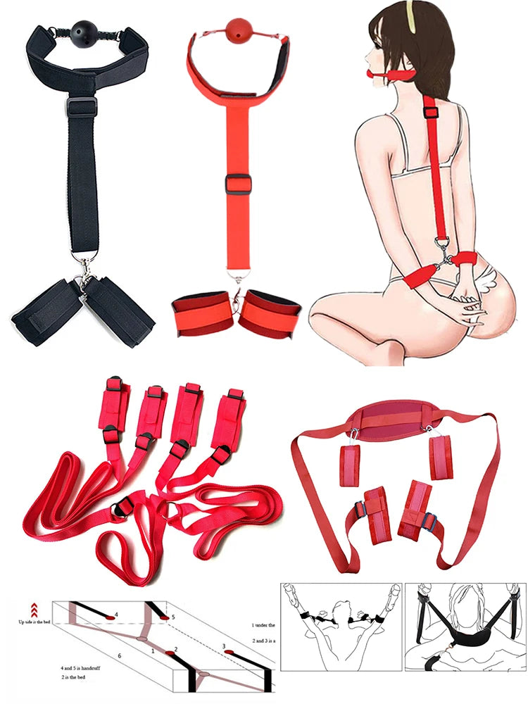 Complete Adjustable Bondage Kit