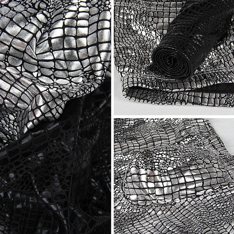 Snakeskin Faux Leather Boxers