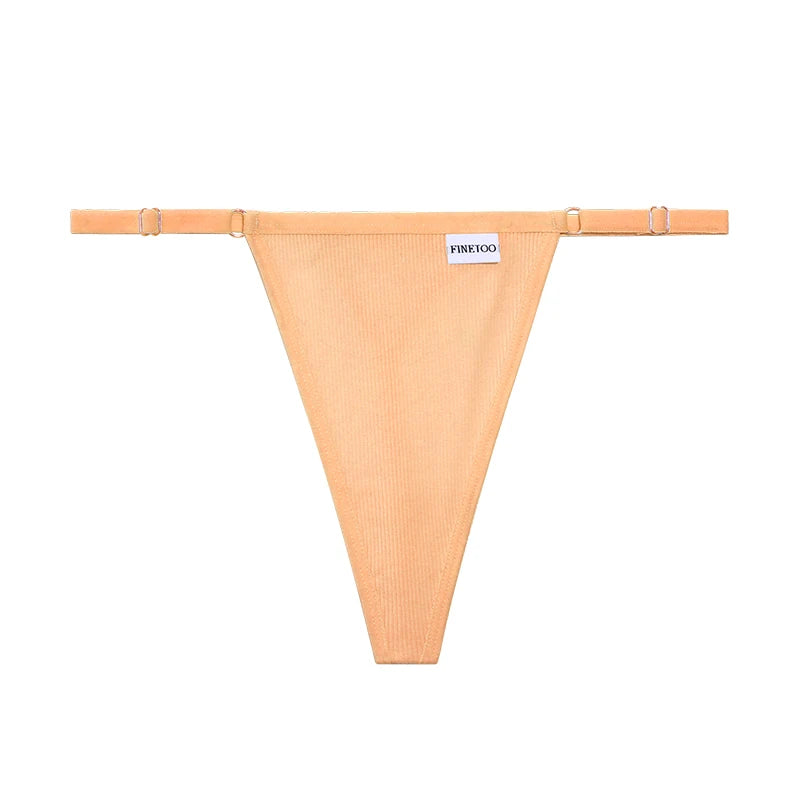 Low Waist T-Back G-String - Ultra-Thin Cotton Comfort