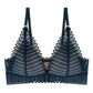 Sexy Lace Wireless Front Closure Bra - Triangle Cup Comfort