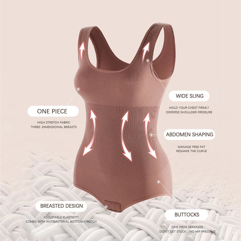 Wire-Free Full Body Shaper